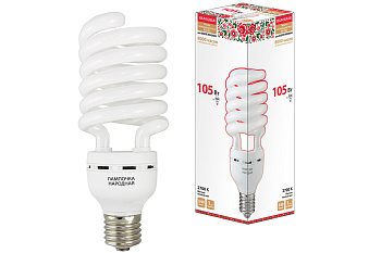 Лампа люминесцентная НЛ-HS-105 Вт-2700 К–Е40 TDM