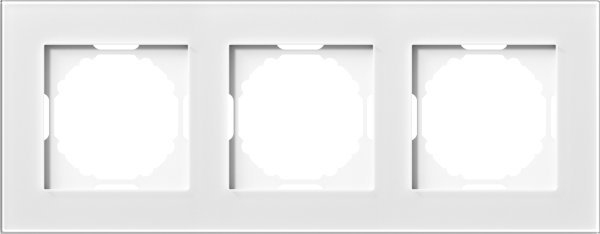 Donel A07 Natural Белое стекло рамка 3-я, серия DB