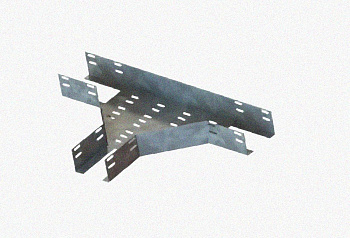 Лоток тройниковый перфорированный ОТ 100х65 УХЛ1, горячее цинкование, S1,2