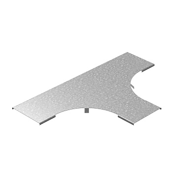 Крышка к Т-отводу плавному универсальному к лотку 150, толщ. 1,0 мм, гор. цинк Ostec