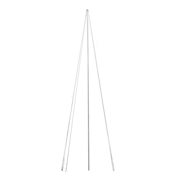 Мачта молниеприемная L=6м, D=40мм с оттяжками St PROxima EKF