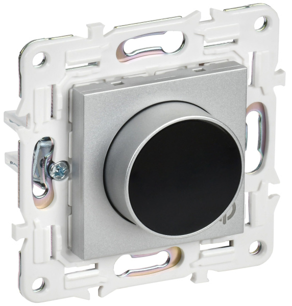 SKANDY Термостат электронный с индикацией SK-T01S серебряный IEK