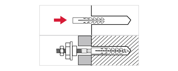 Набор для крепления раковин, 10 мм, Профессионал ЗУБР