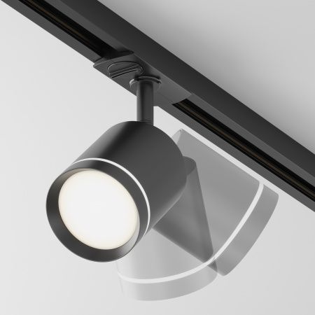 Трековый светильник LED 5Вт Черный IP20 Single phase track system Unity TR085-1-5W4K-B Technical Maytoni