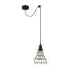 Подвесной светильник 1*E27 60Вт Черный IP20 Denver T449-PL-01-B Maytoni