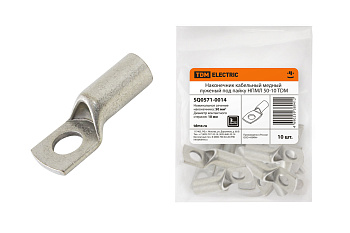 Наконечник кабельный медный луженый под пайку НПМЛ 50-10 TDM