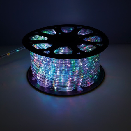 Дюралайт светодиодный Feron LED-R2W 2-х жильный, RGBW 1,44Вт/м 24LED/м 50м 230V