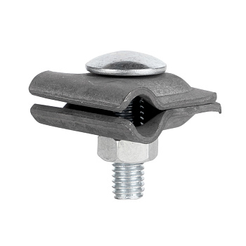 Зажим прута универсальный малый (пластина 30х30мм), HZ PROxima EKF