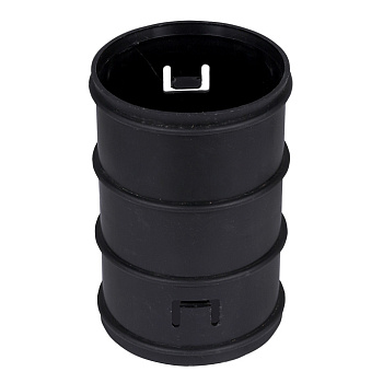 Муфта быстросъемная для двустенных труб d63 мм черная EKF-Plast