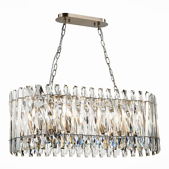 Люстра подвесная Никель/Прозрачный E14 10*40Вт SL1170.103.10 ST LUCE