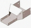 Лоток переходной замковый ЛПЗ 100х60-50х50 УХЛ1 горячее цинкование, S1,5