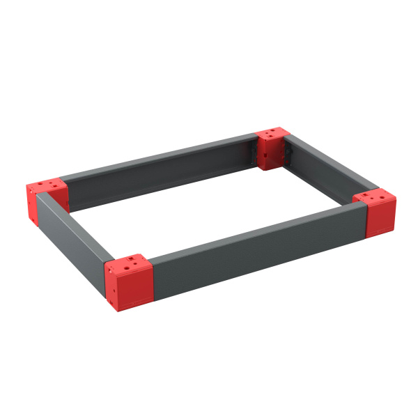 Комплект угловых элементов с пластиковыми заглушками, В =100 мм, 1 кмп =4 шт. DKC