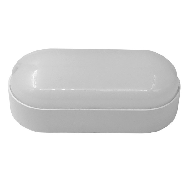 Светильник светодиодный ЖКХ 9Вт 230В 6500К IP65 овал МВ-датчик GCF-9BT-IP65-OS-6 General