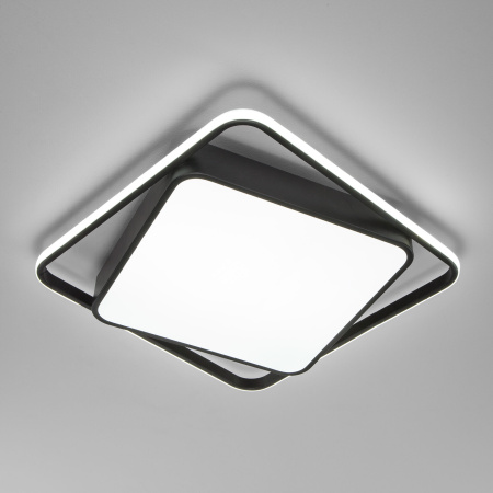 Потолочный светодиодный светильник черный IP20 (90252/1) Eurosvet