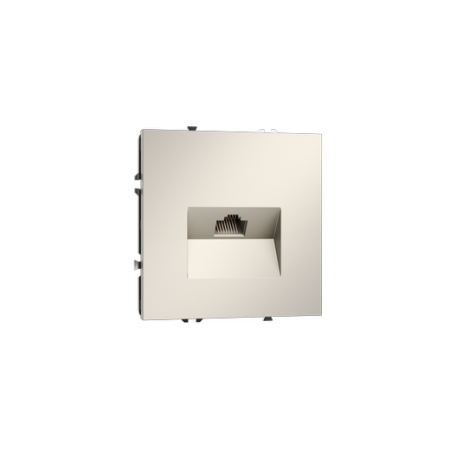 Розетка компьютерная встраиваемая Voltum S70 RJ45 КАТ.6, (кашемир) Розетка компьютерная встраиваемая Voltum S70 RJ45 КАТ.6, (кашемир)