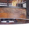 Подвесной светильник 3*E27 60Вт Черный IP20 Vittoria FR4561-PL-03-B Freya