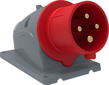 Вилка стационарная ССИ-524 32А-6ч/380-415В 3Р+РЕ IP44 MAGNUM IEK