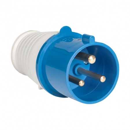 Вилка переносная 023 2Р+РЕ 32А 220В IP44 PROxima EKF