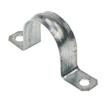 Скоба металлическая двухлапковая d38-40 мм (50 шт) PROxima EKF