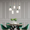 Подвес E14 1*40W CANDY золото/разноцветн./керамика/стекло B ODEON LIGHT