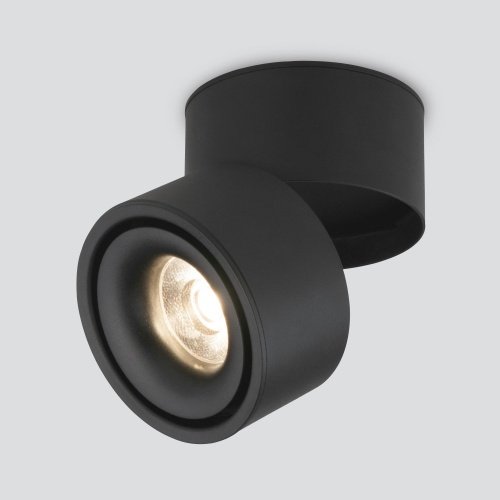 Накладной светодиодный светильник 15Вт 4200К черный матовый IP20 (a040962) Elektrostandard