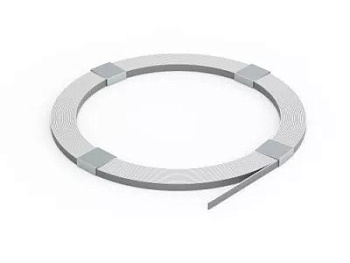 Плоский проводник оцинкованной стали