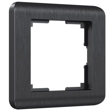 Stream Рамка горизонт/вертик 1 пост . графит IP20 Werkel