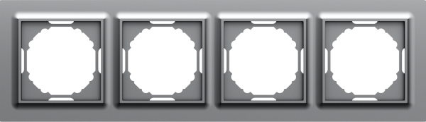 Donel A07 Wave матовый серый рамка 4-я, серия DB