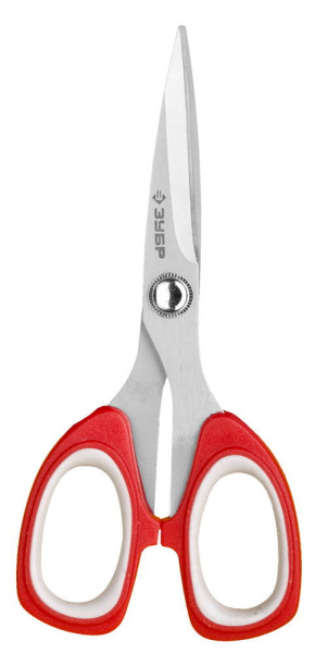 Ножницы "Мастер" хозяйственные, двухкомпонентные ручки, 135мм ЗУБР