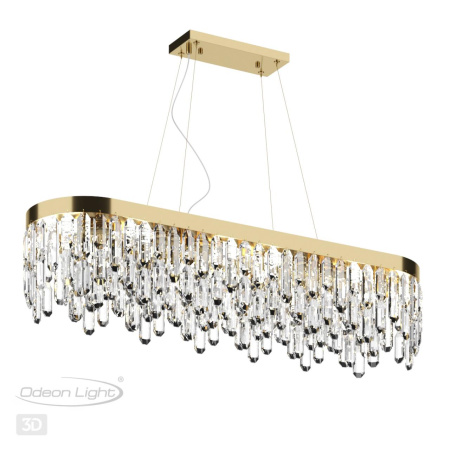 Люстра E14 12*40W DAKISA золотой/хрусталь ODEON LIGHT