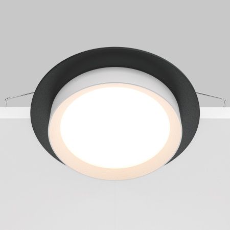 Встраиваемый светильник 1*GX53 15Вт Черно-белый IP20 Downlight DL086-GX53-RD-BW Technical Maytoni