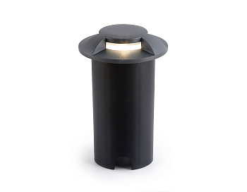 Светильник светодиодный уличный в грунт ST6524 GR серый IP67 LED 4200K 1W D60*93 Ambrella Light Светильник светодиодный уличный в грунт ST6524 GR серый IP67 LED 4200K 1W D60*93 Ambrella Light
