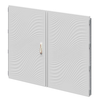 Дверь двустворчатая Conchiglia В=1390 мм, Ш=1150 мм DKC