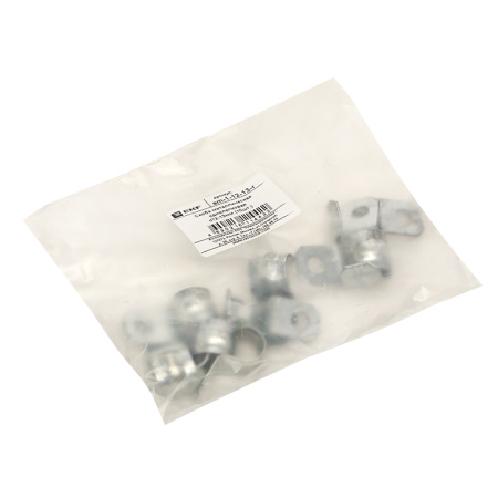 Скоба металлическая однолапковая d12-13 мм (10 шт) PROxima EKF