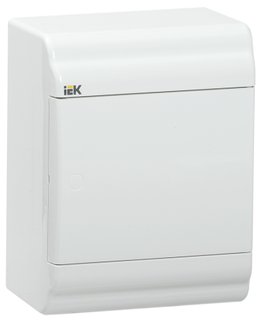 Корпус пластиковый ЩРН-П-4 модуля навесной белый/белая дверь IP41 PRIME IEK
