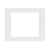 Рамка универсальная на 2 модуля, цвет белый DKC