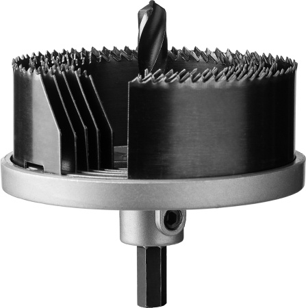 5шт(60-95/32мм), пила сегментная наборная по дереву, 5 полотен: 60-67-74-83-95x32 мм, ЗУБР