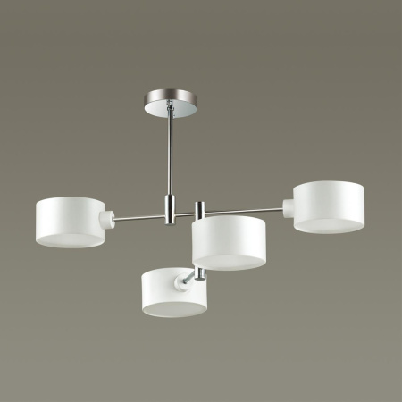 Люстра потолочная E14 4*60W 220V ASHLEY хром LUMION