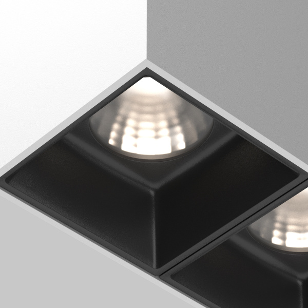 Потолочный светильник LED 24Вт Бело-черный IP20 Ceiling & Wall C065CL-02-L12W4K-W Technical Maytoni