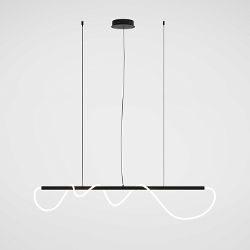 Подвесной светильник LED 30Вт Черный IP20 Tau MOD146PL-L30B3K Maytoni