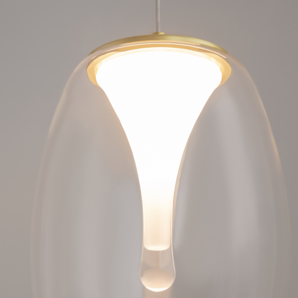 Подвесной светильник LED 7Вт Золото IP20 Splash MOD282PL-L8G3K1 Maytoni