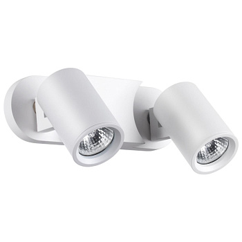 Св-к накл.IP20 GU10 2*50W 220V GUSTO белый NOVOTECH