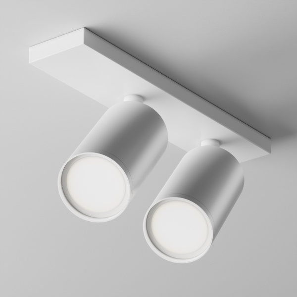 Потолочный светильник 2*GU10 10Вт Белый IP20 Ceiling & Wall C051CL-U-2W Technical Maytoni