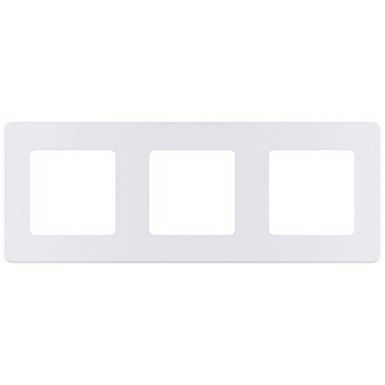 INSPIRIA Рамка горизонт/вертик 3 мест . жемчуг IP20 Legrand