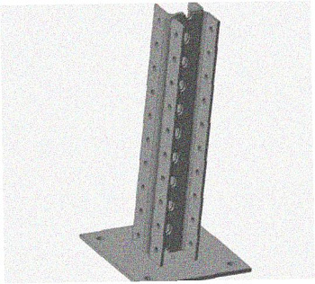 Стойка напольная (потолочная) сдвоенная СНПС600х4 УТ1,5,горячее цинкование, S4,0