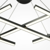 Подвесной светильник LED 40Вт Черный IP20 Halo MOD244PL-L50BK Maytoni