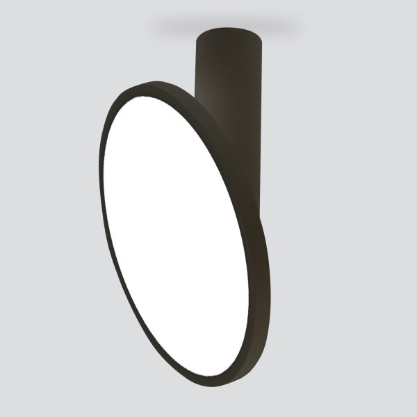 Накладной светодиодный светильник 12Вт 4200К черный IP20 (a047772) Elektrostandard