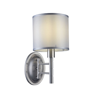 Настенный светильник (бра) 1*E14 60Вт Никель IP20 Lika FR5674WL-01N Freya