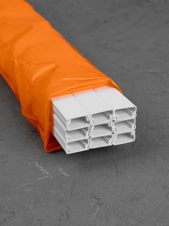 Кабель-канал 20х10 белый TDM (18 м)