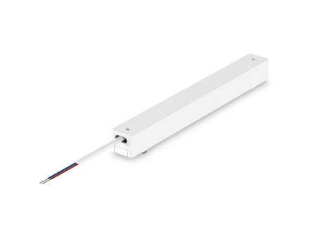 Блок питания внутренний с вводом питания для шинопровода Magnetic Ultra Slim GV1233 WH белый IP20 100W 48V 310*26*24 Ambrella Light